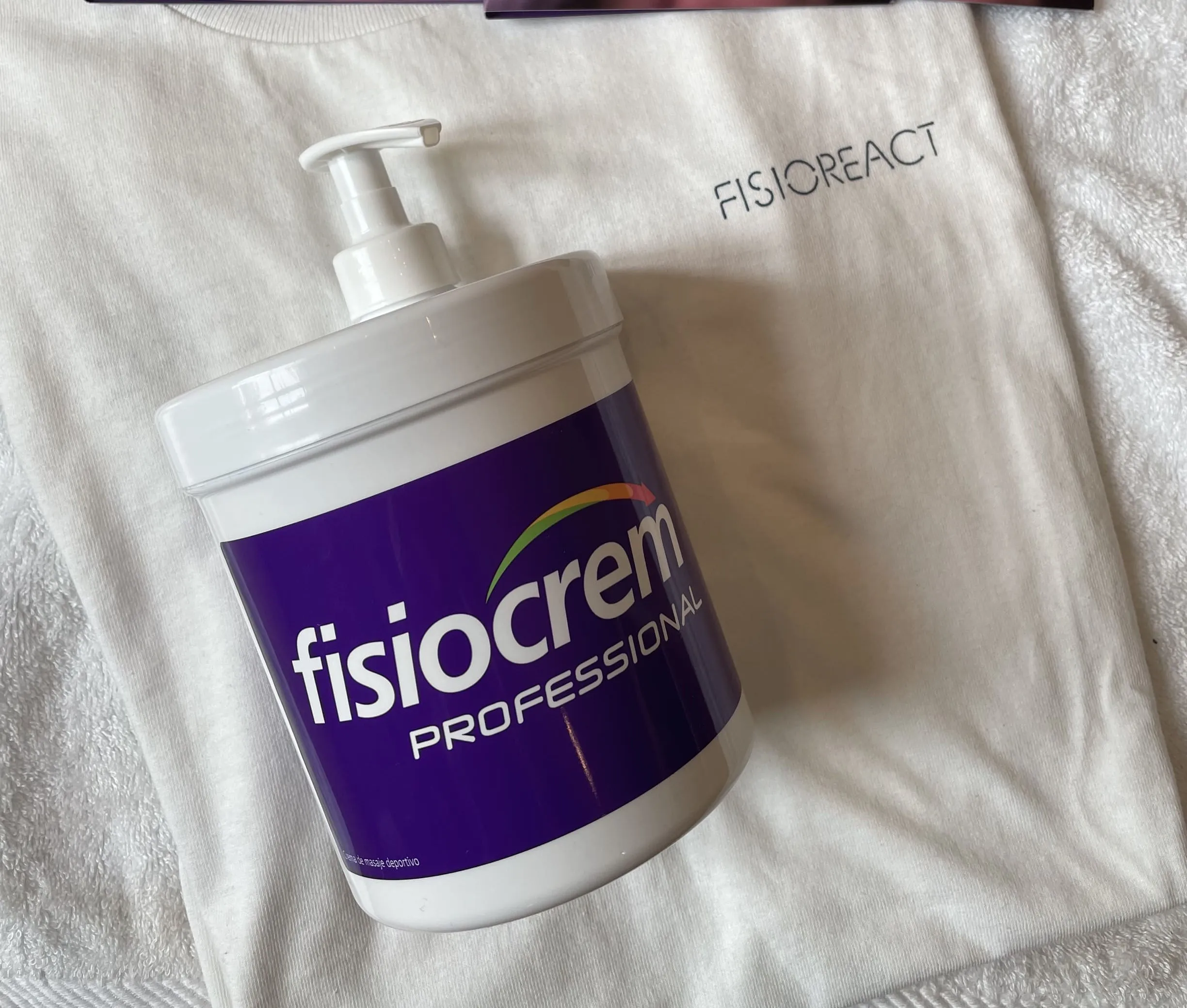 fisiocrem y fisioreact